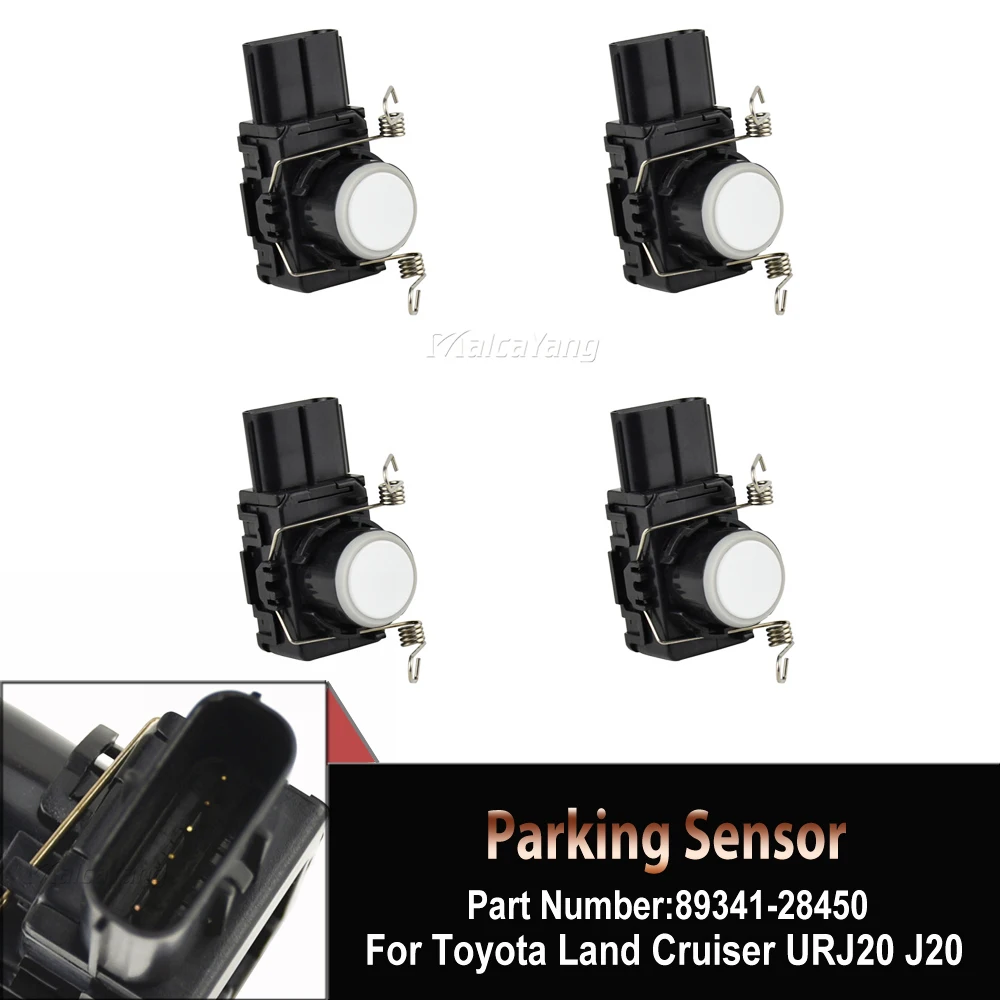 

4PCS Car Accessories PDC Parking Aid Sensor 89341-28450 89341-28451 For Toyota Estima ACR5# Previa/Tarago Land Cruiser Lexus