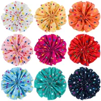 50/100PCS Flower Collar For Dogs Removable Dog Bowties Dogs Pets Bow Tie Collar Accessories Pet Grooming Accessories For Dogs 2