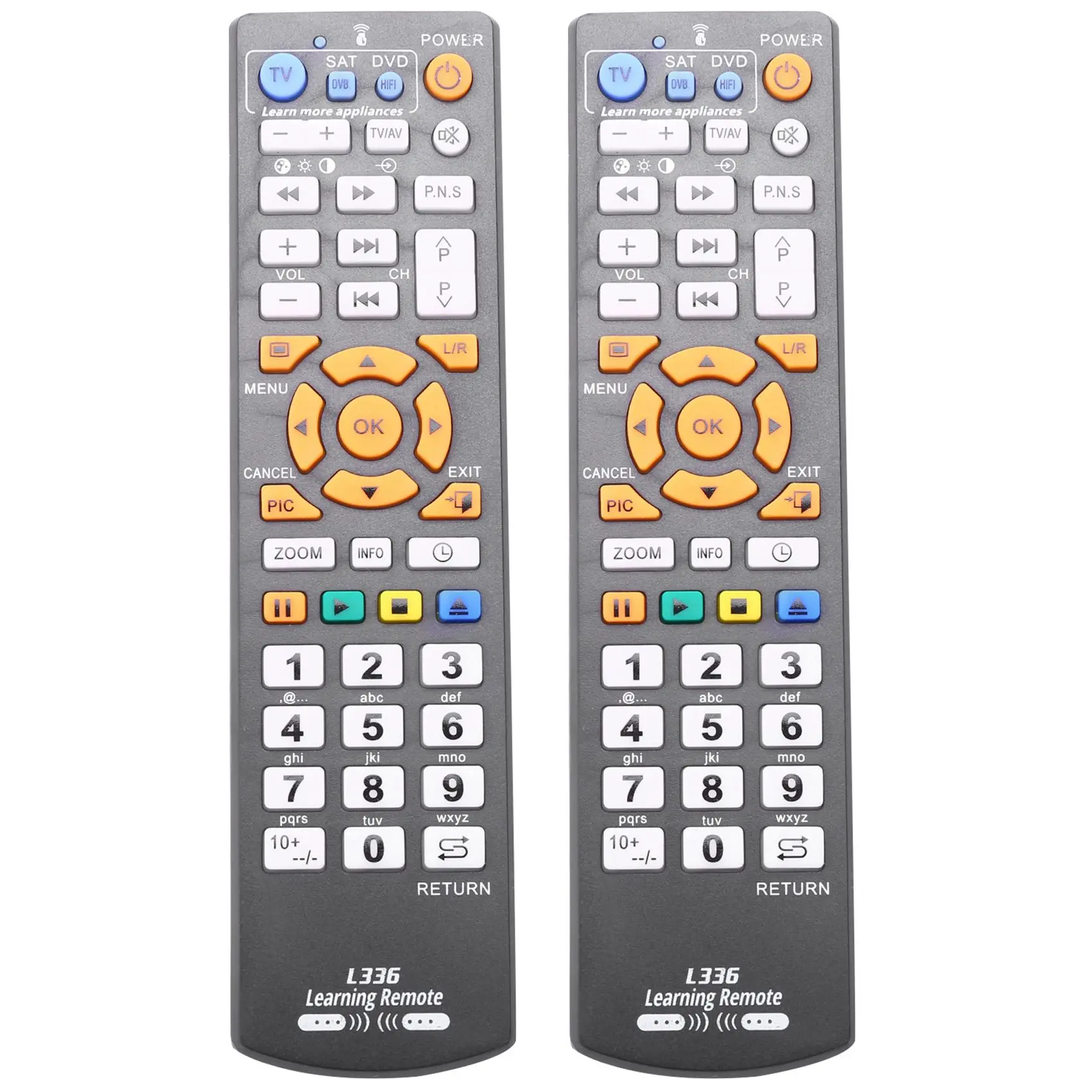 

2X Universal Smart Remote Control Controller with Learning Function for TV SAT CBL