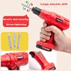 Kids Toy Toolbox Kits Engineer Simulated Repair Tool Set Game Electric Drill Screwdriver Construction Educational Toys Christmas 3