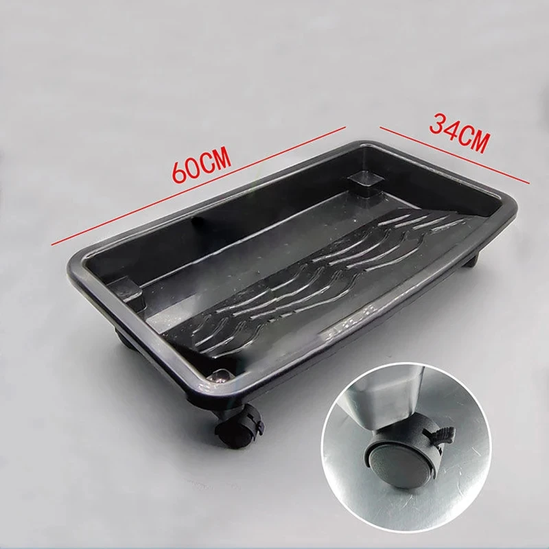 Paint tray 20 inch roller brush brushing tool spraying with painting brushes for decorative wall decorative tool with pattern paint tray tool set