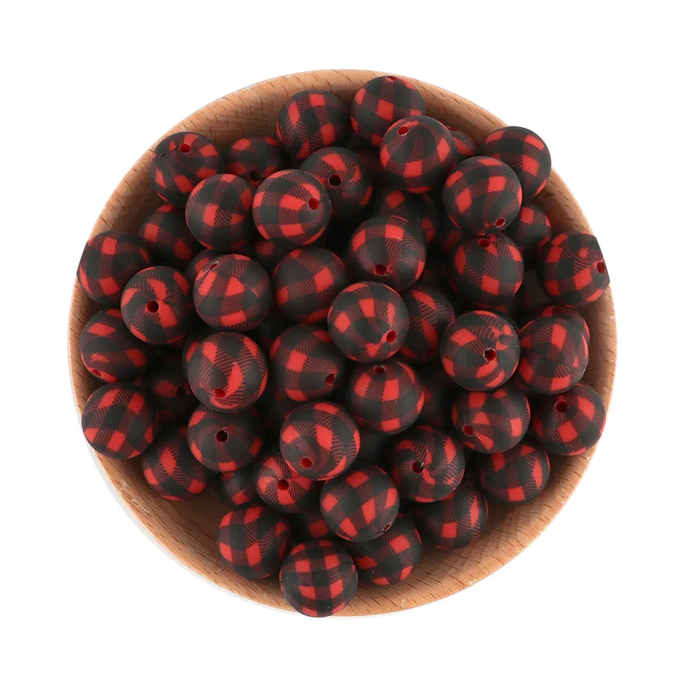 50pcs Red lattice