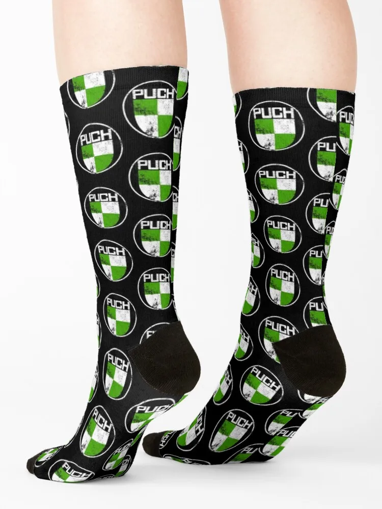 T3 Synro Puch Logo Grunge Bulli Vespa Scooter Socks kids hip hop Socks For Men Women's