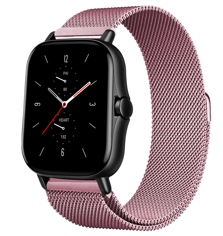 Magnetic Metal Mesh Smartwatch Bracelet Strap