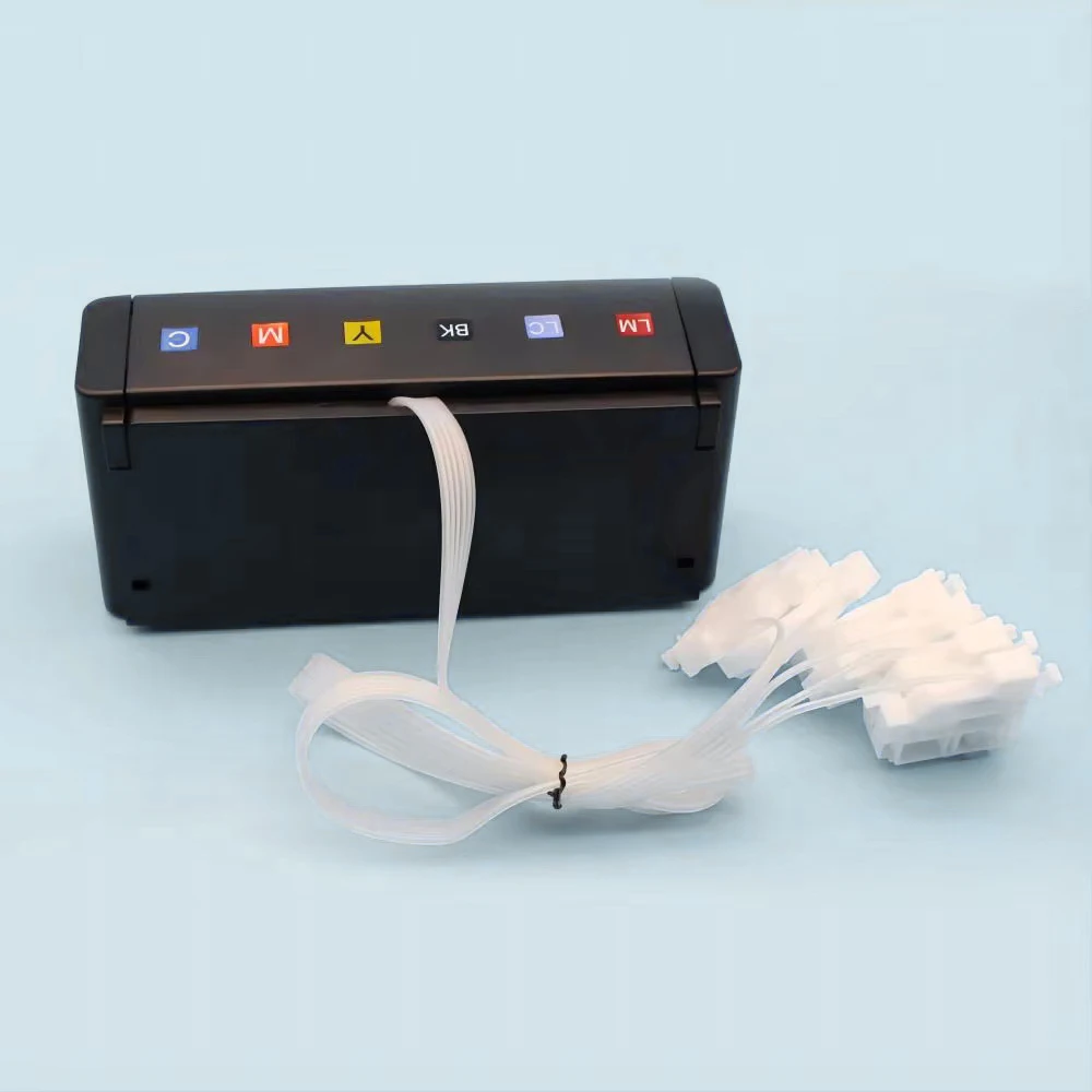 Newest 6 Colors Compatible Series CISS Ink Tank System External Cartridge For Epson L805 L800 L1800 L801 L810 L850 L1300