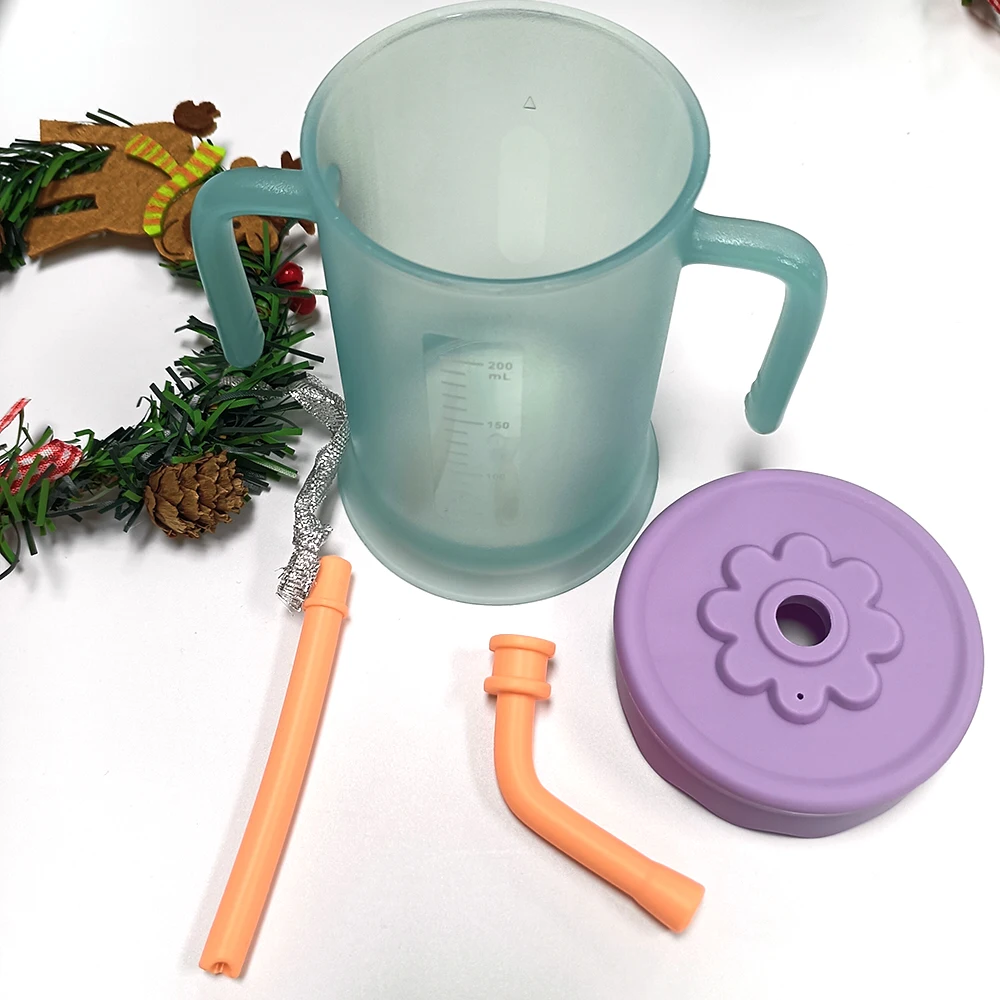 جديد 25 ° كوب مضاد لمدرب الأطفال المائل بمقابض، مق...