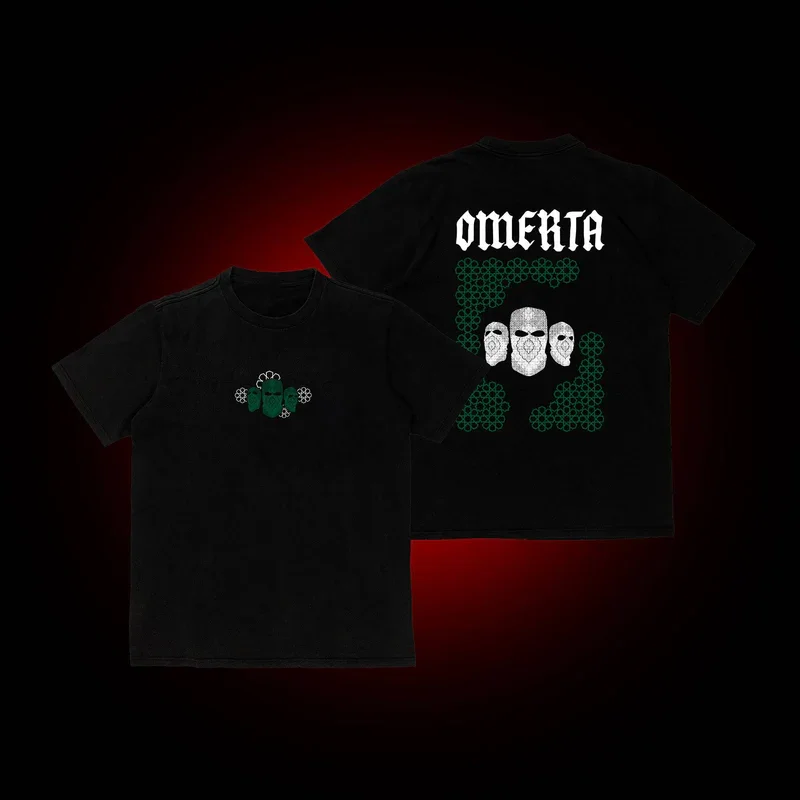 Omerta 47 Boxing Fan Print Men's Loose Crew Neck T-shirt Can Be Paired with A Sporty Fashion T-shirt for Both Men and Women 6