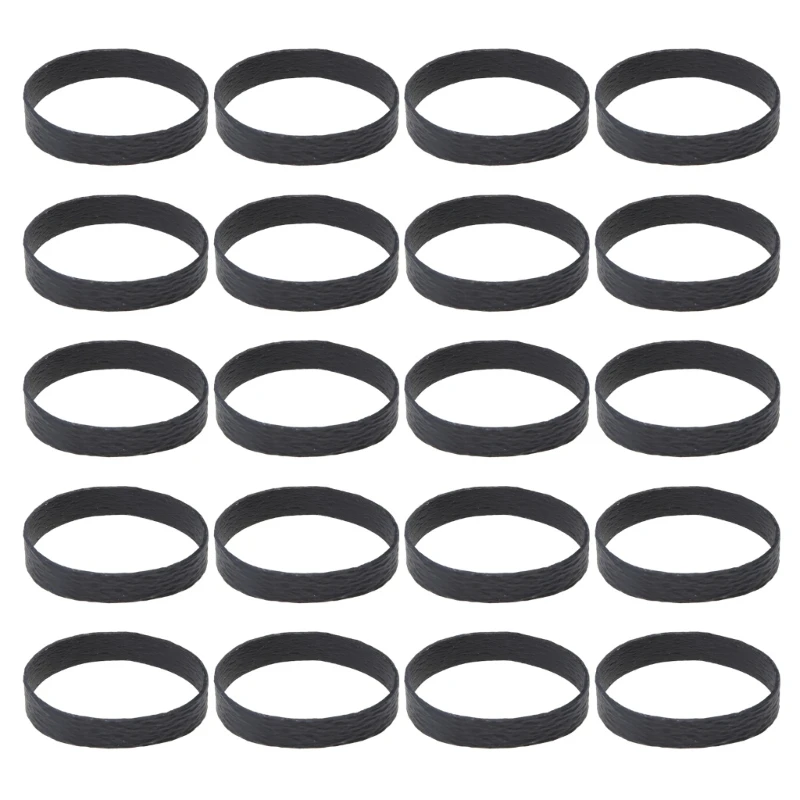 P9FC Tactically Rubber Band Heat Cold Resistant Strong Elastics for Hunting Hiking Backpacking