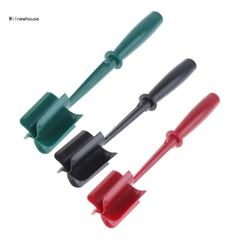 F63A Tritacarne Da Cucina Hamburger Choppers Schiacciapatate Professionale Multifunzionale Resistente Calore Manzo Macinato