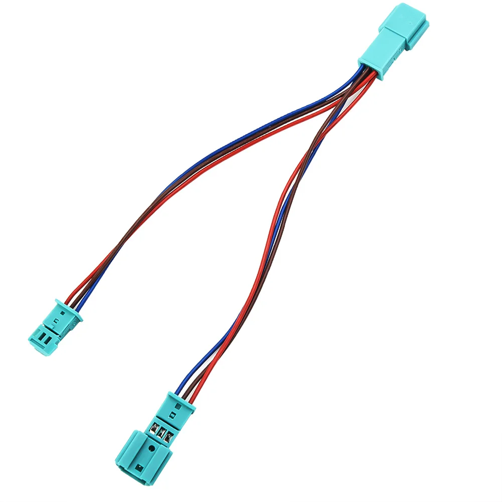 

Auto LED Y Cable Blue 7.5in AC/Radio Adapter Car Cupholder For BMW F30 F31 F80 M3 Parts 1x Accessories Durable