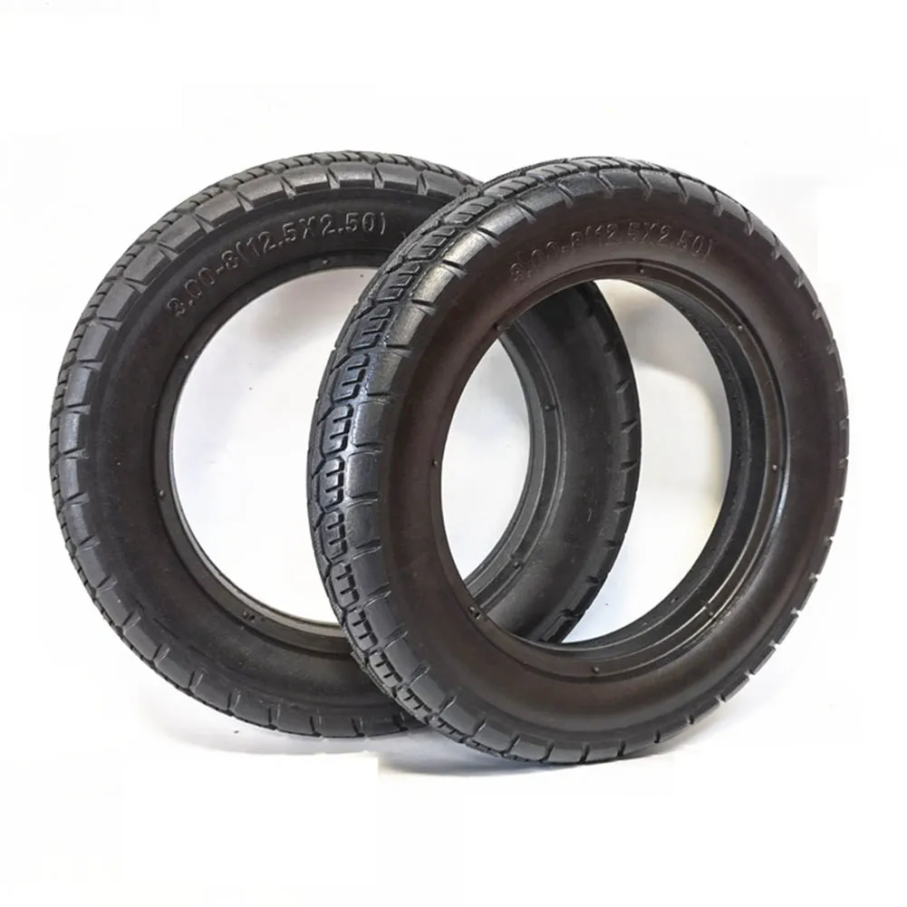 

Accessories Replacement Tire Solid Tyre High Quality Non-inflatable Rubber Universal 1180g 12 1/2X2 1/4 12 Inch 12.5x2.50