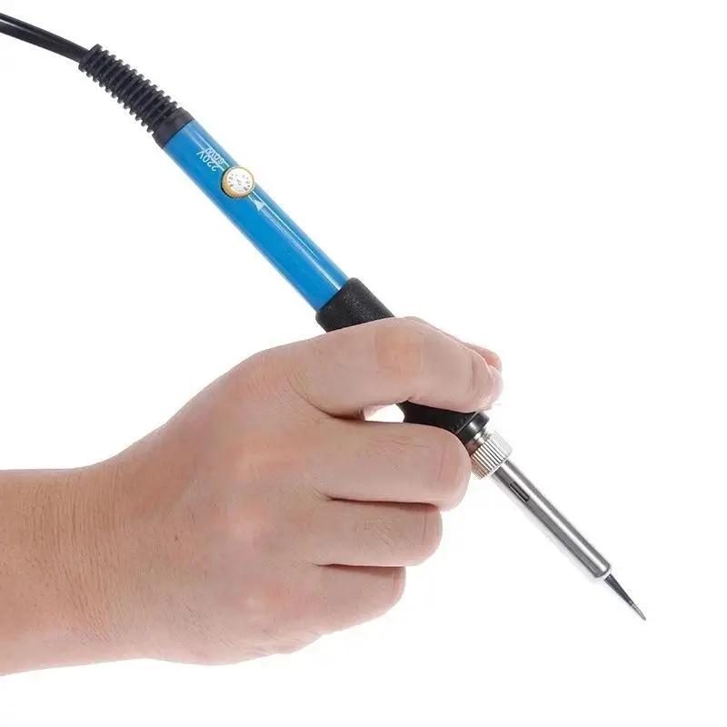 Electric Soldering Iron 1 PC 60w European Plug Temperature Adjustment Household Electronic Welding Repair Tool