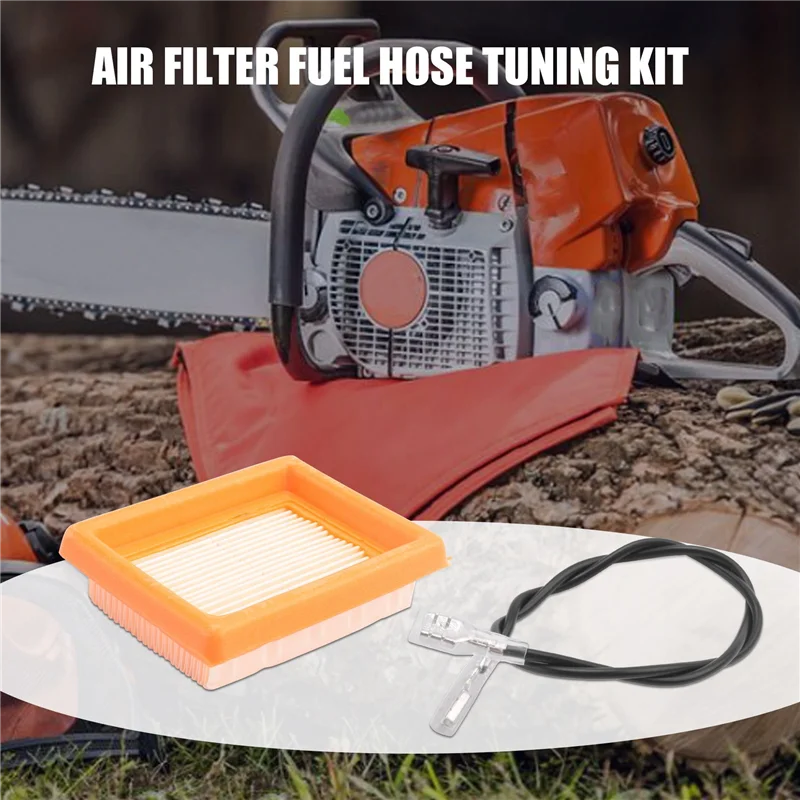 AB34-STIHL FS120 FS200 FS250 점화 코일 에어 필터 연료 호스 ..