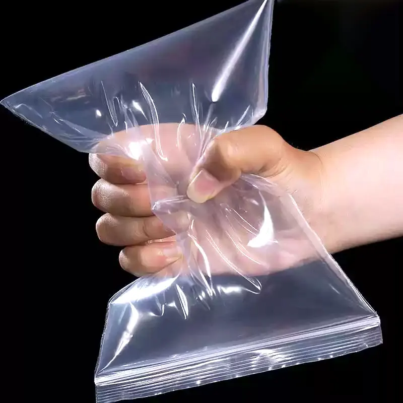 Small Plastic Ziplock Bags Resealable Transparent Jewelry Shoe Bag Vacuum Storage Bag Food Storage Poly Clear Bags 100 PCS