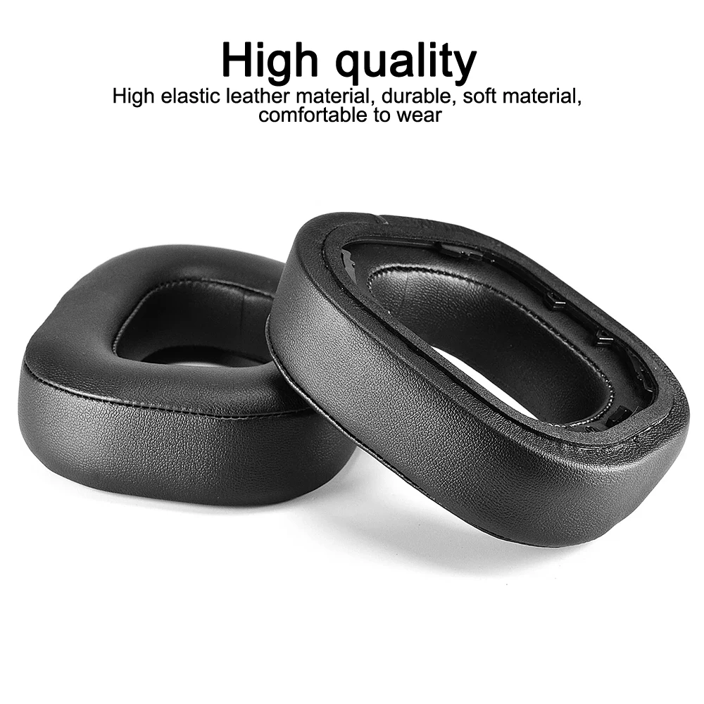 1 Pair Ear Pads for CORSAIR HS80 RGB Headphones Replacement Soft Foam Cushion Cover Breathable High Quality Earpads