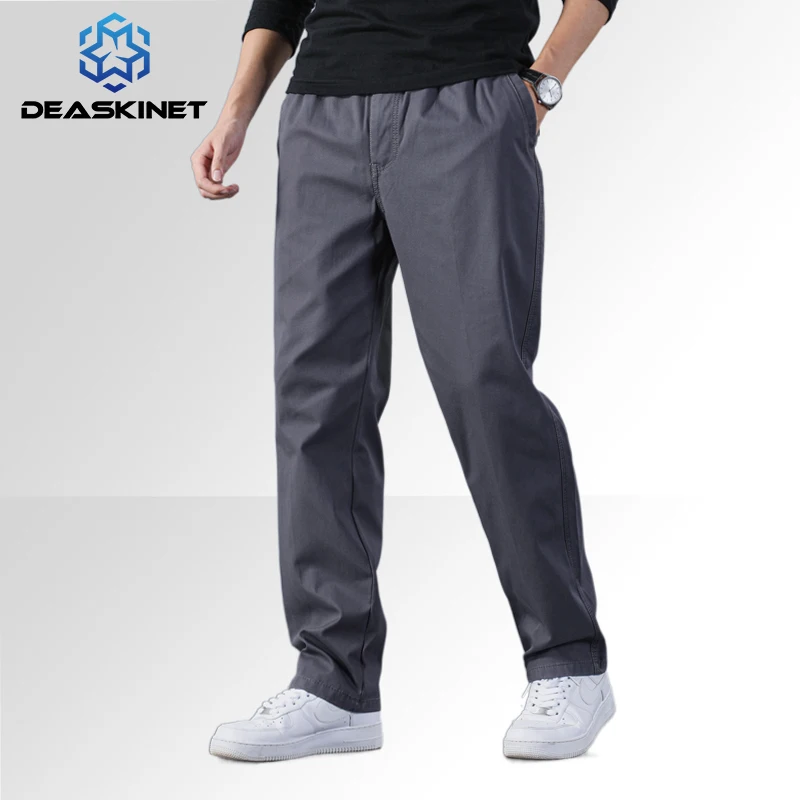 

Men's Winter Fleece Cotton Plus Size Trousers High Quality Autumn Fashion Outdoor Sports Pants Thickened Warm Casual Pants Men