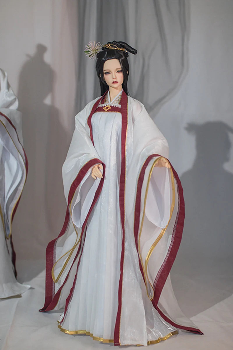 

1/4 1/3 Scale BJD Clothes Ancient Costume Chinese Hanfu Fairy Dress Suit for BJD/SD MSD Big Girl SSDF ID72 Accessories C1160