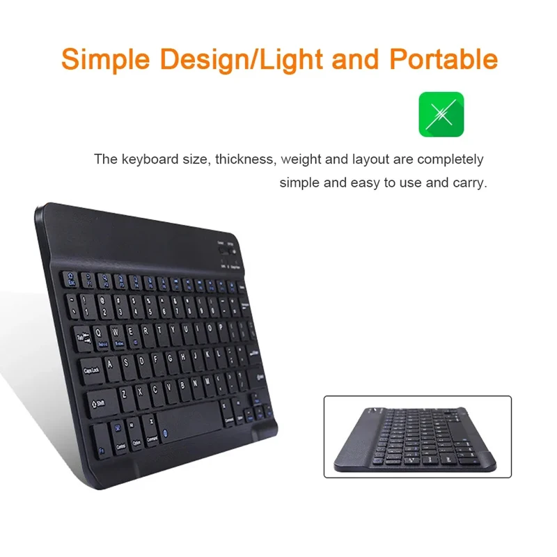 Teclast Original K10 Bluetooth Keyboard For Windows Android IOS System For laptops tablets smartphones Wireless Keyboards USB