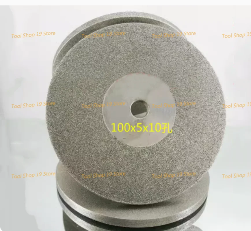 Diamond Disk 45-1000 Grit Lapidary Diamond Grinding Disc Wheel Rotary Rotary Abrasive Tools 100mmx5x10mm
