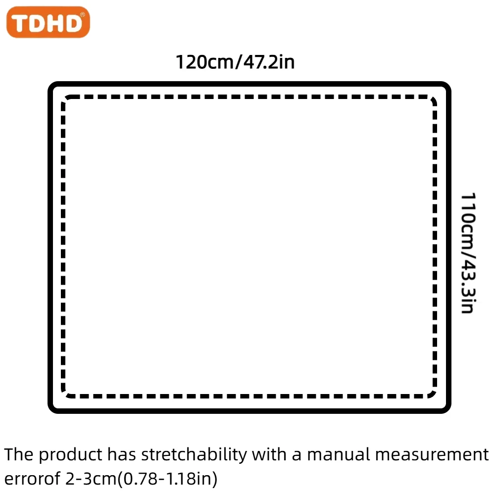 TDHD  Baby printed cotton muslin Blanket Soft Skin cartoon print swaddle blanket suitable for home and out 5