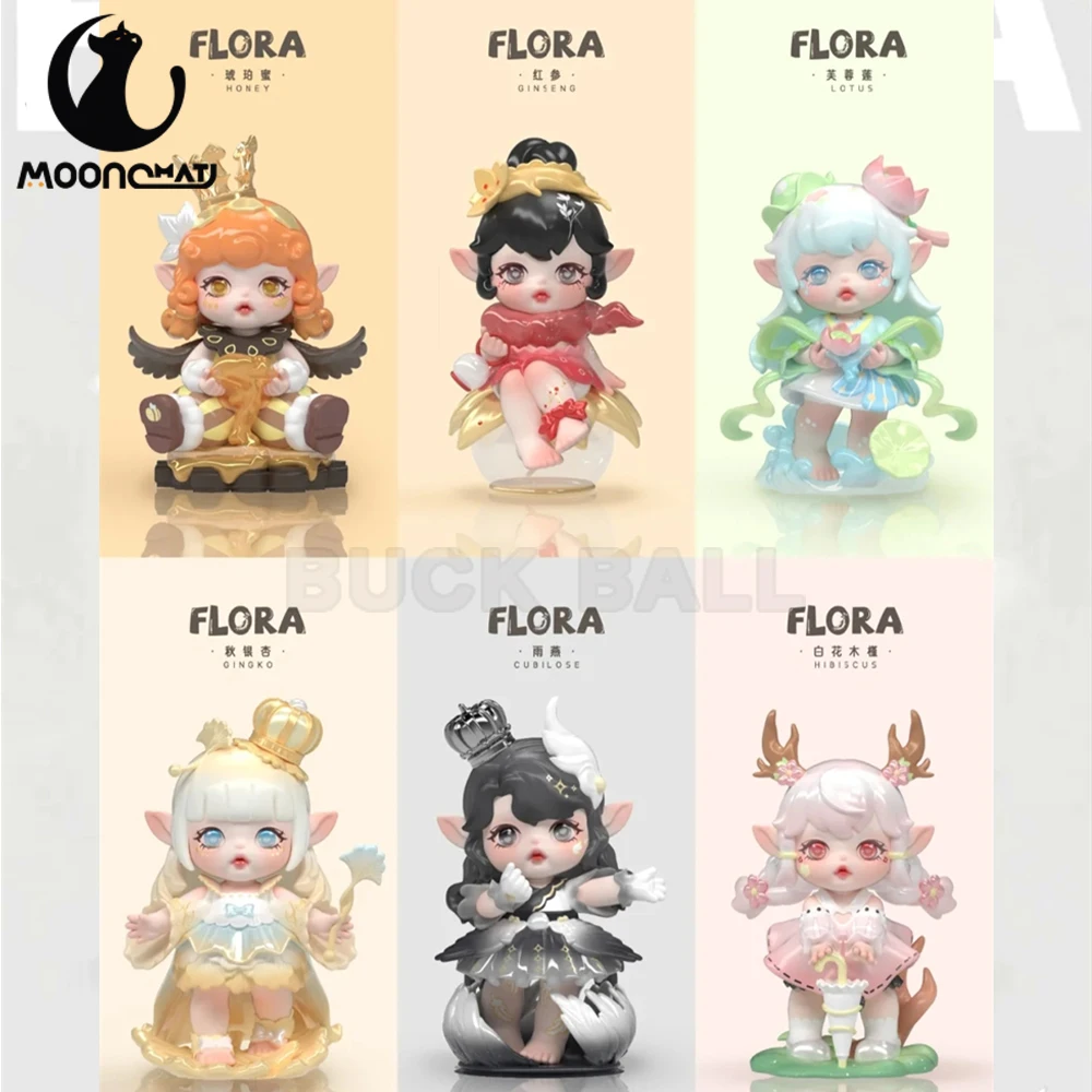 

Flora Blind Box Compendium of Materia Medica Series Blind Box Kawaii Action Mystery Figure Surprise Box Model Birthday Kids Gift