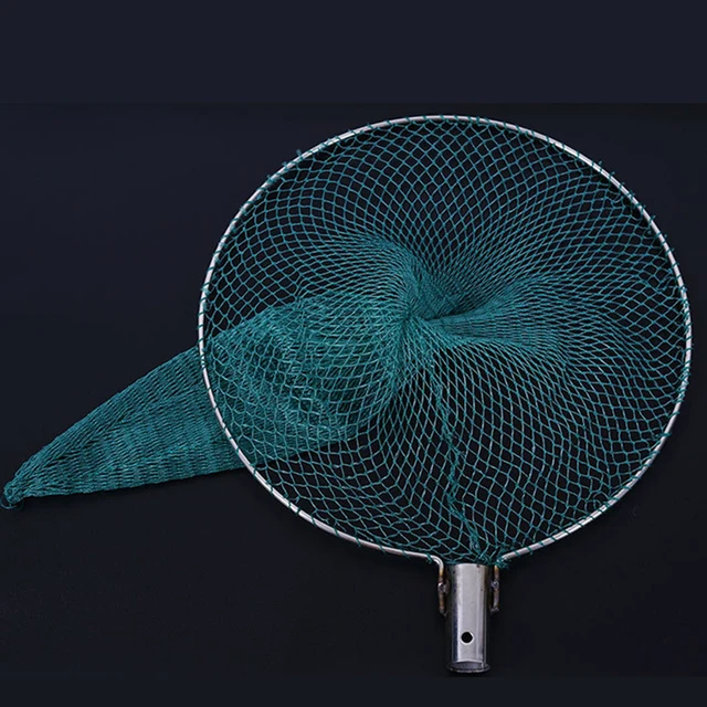 Dense Fishing Mesh Net Head Fishing Tackle Copying Net Head for  and Release 2