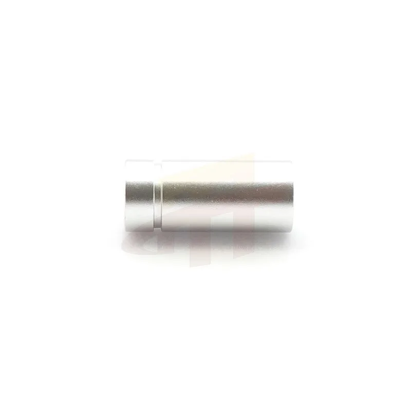 10Pcs Aluminium M8 Shell For DIY 2.5MM/3.5MM.4.4MM Balanced Plug Silver/Black OD5.5MM