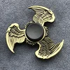Fidget Finger Spinner Antique Brass Color Alloy Metal Hand Spinner Stress Relief Decompression Toy For Kids Adults Funny Gifts 4