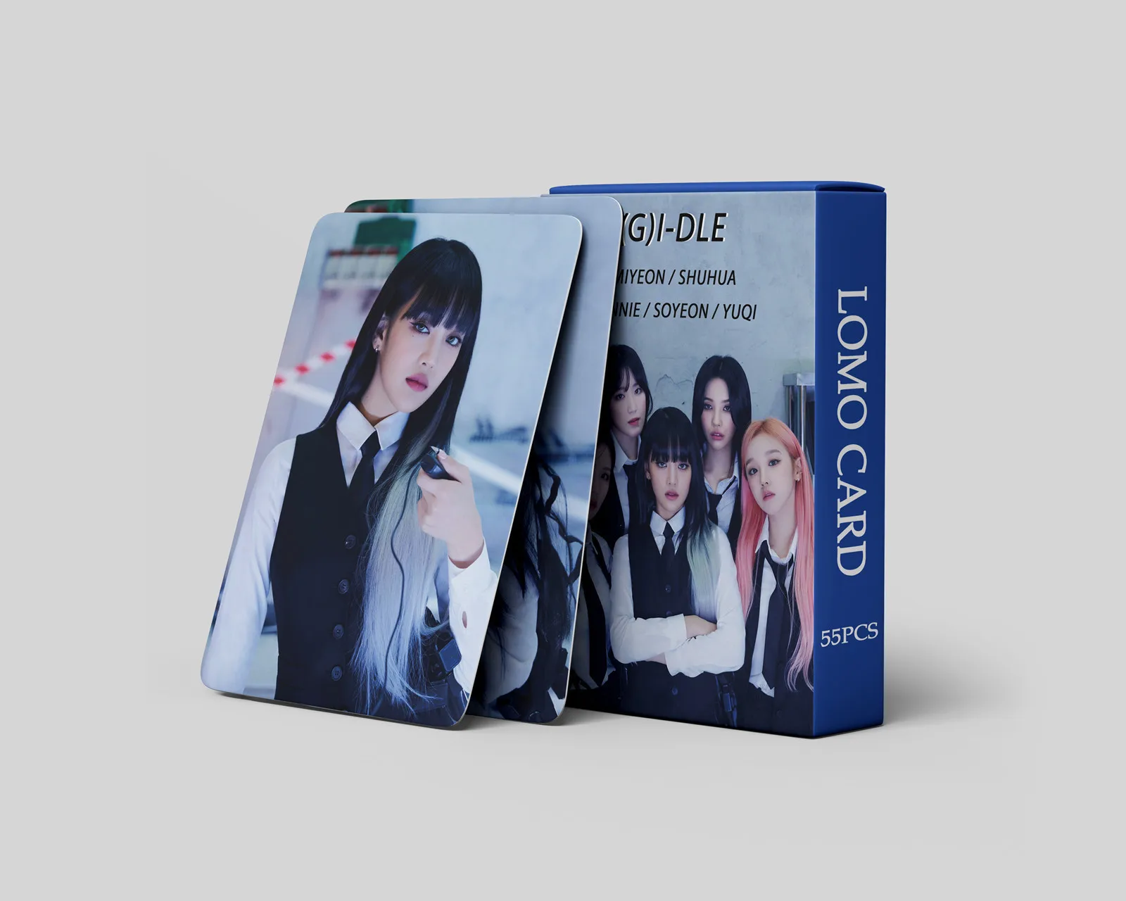 

Kpop Idol 55pcs/set Lomo Cards GIDLE Minnie Photocards Photo Card Postcard for Fans Collection