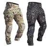 GEN3 Men Paintball Combat Cargo Pants+Knee Pads Camo Airsoft Trousers Elasticity Training Tactical Pant Hunting Clothes Climbing 1