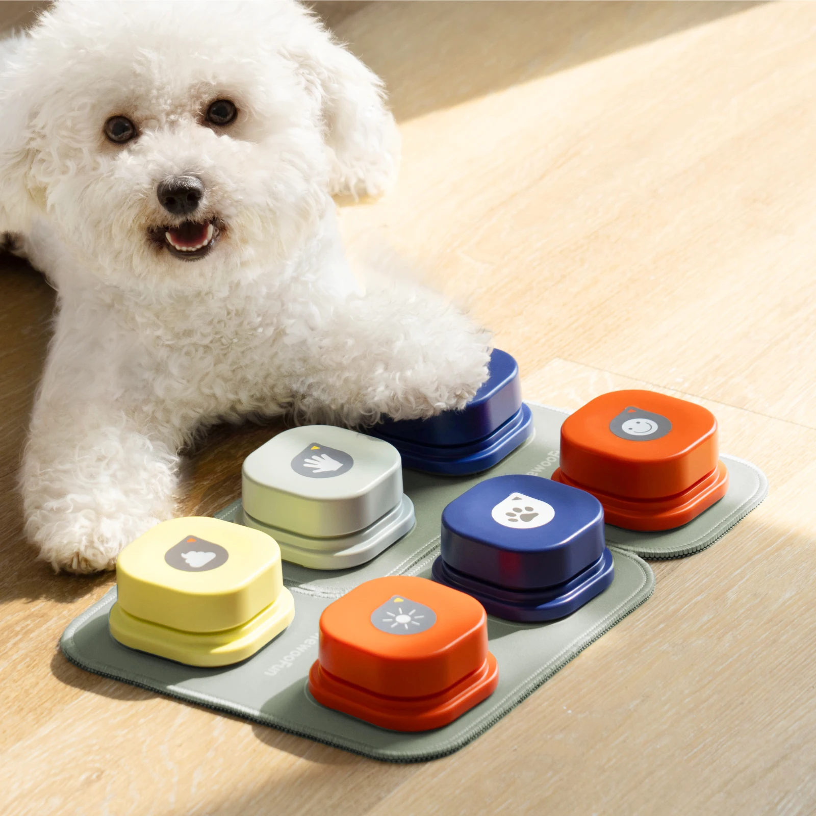 MEWOOFUN Dog Button Record Talking Pet Communication Vocal Training