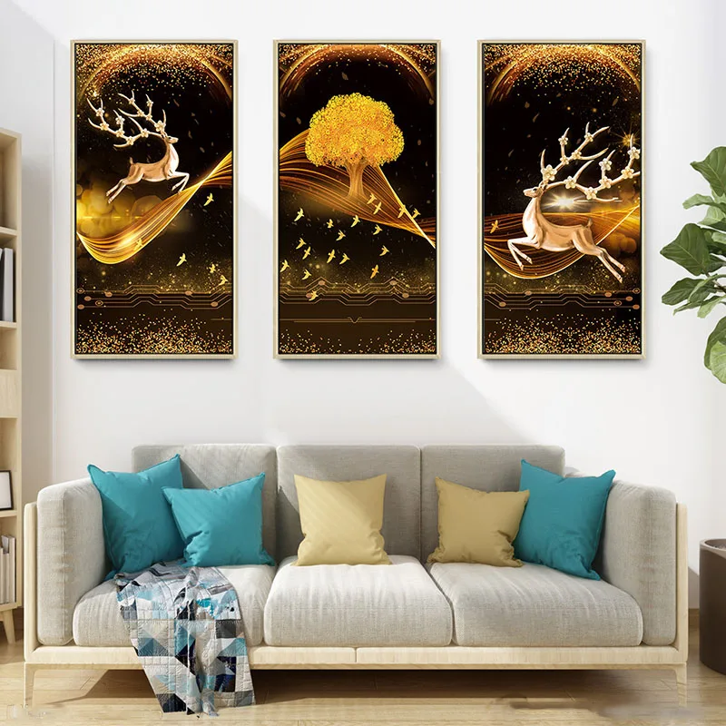 

Современное искусство Скандинавская абстрактная золотая линия Декор Спальни искусство стены дома гостиной холст печать картина плакаты живопись