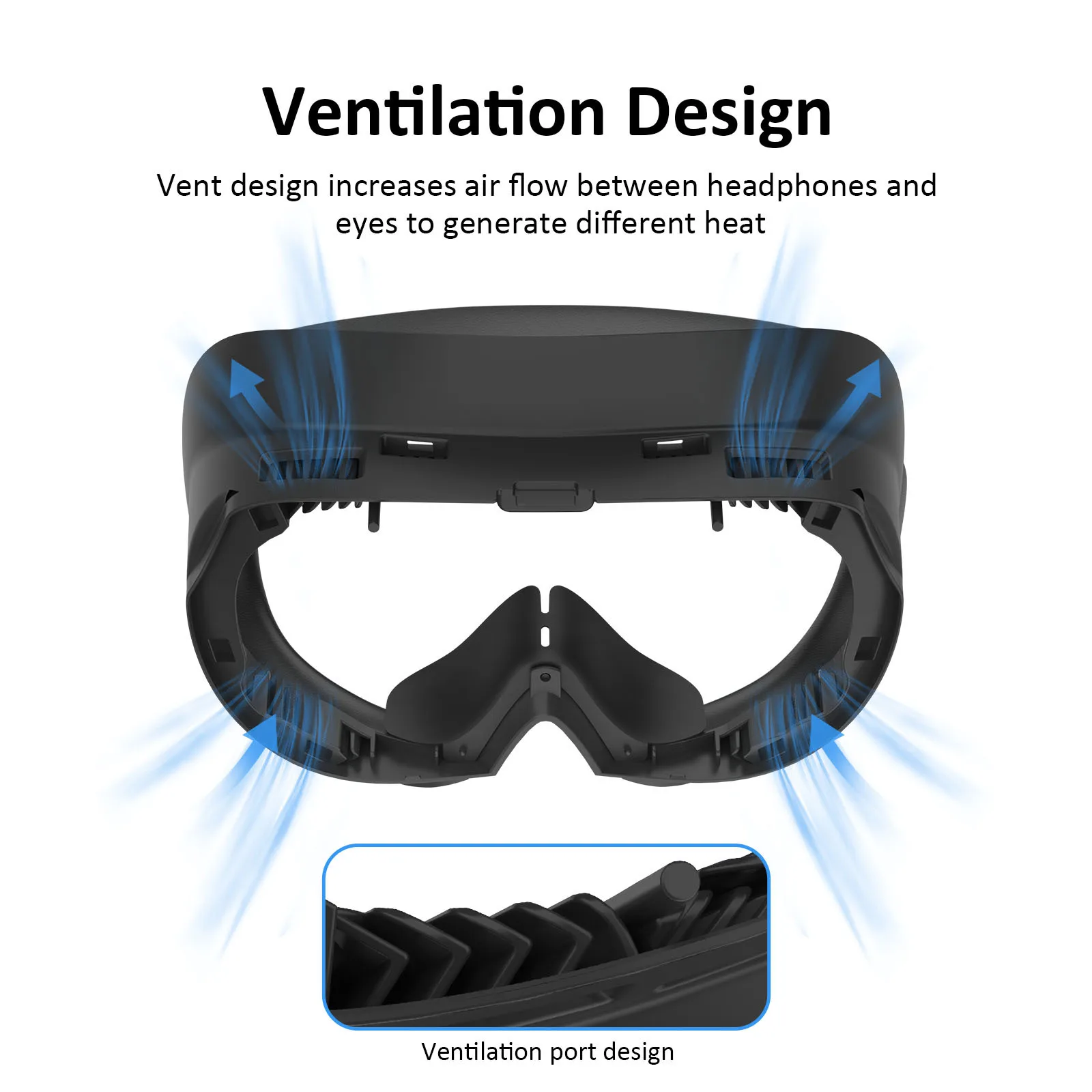 

For PICO4 VR Accessory VR Glasses Light Leak Proof Face Masque 4VR Sweat Proof PU Leather Light Masque VR Glasses Accessories