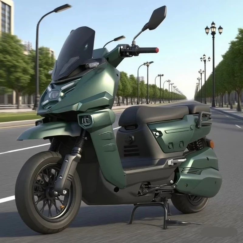 SXLL Customizable logo 72V20A two-wheel 90/90-12 1200 watt electric motorcycle adult headlights electric motorcycle