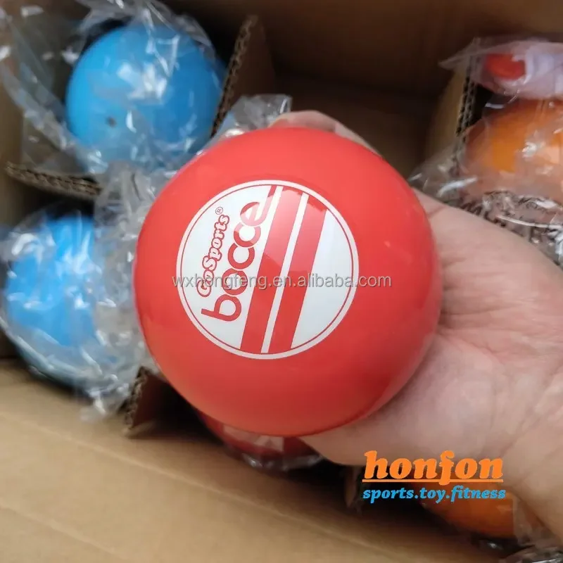 PVC Weighted Sand-Filled Lawn Bowling Bocce Ball Softer Sports & Entertainment Product