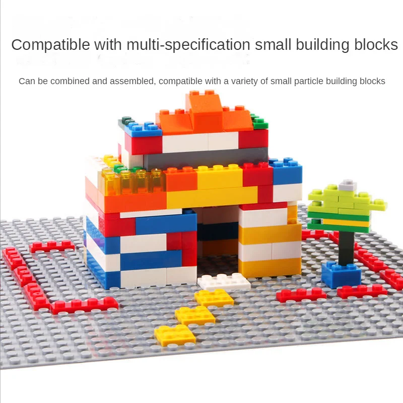 16x16Dots Unlimit Splicing Building Block Base Plate DIY Classcial Bricks Baseplates Assembled Construction Fun Toys 4pcs