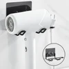 Hair Dryer Holder Rack Wall Mounted Hair Straightener Dryer Holders Bathroom Organizer Storage Rack Shelf Bathroom Accessories 2