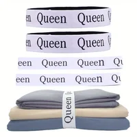 4pcs Queen King Storage Tool Home Dorm Closet Bed Sheet Organizer Elastic Bands 1