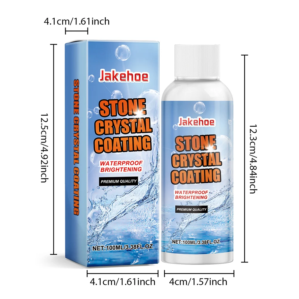 Stone Stain Remover Cleaner Powerful Marble Stone Cleaner Polishes for Kitchen Patios Backyard Marble Household Supply