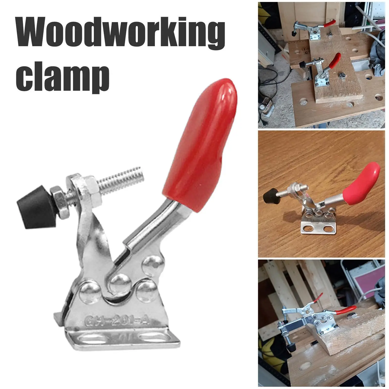 1pcs Mini Hand Tool Toggle Clamp DIY Quick Release Clamps Horizontal