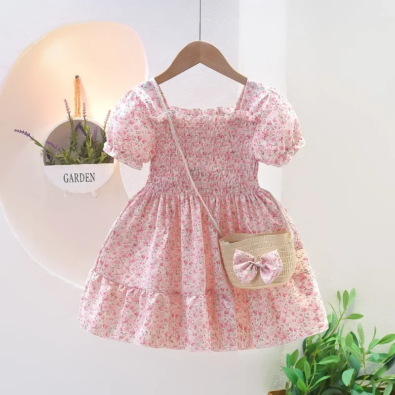 

Summer New Children's Floral Skirt