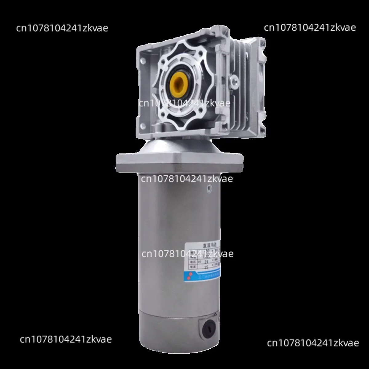 

24V/12V DC motor worm gear reducer integrated high-power speed control motor