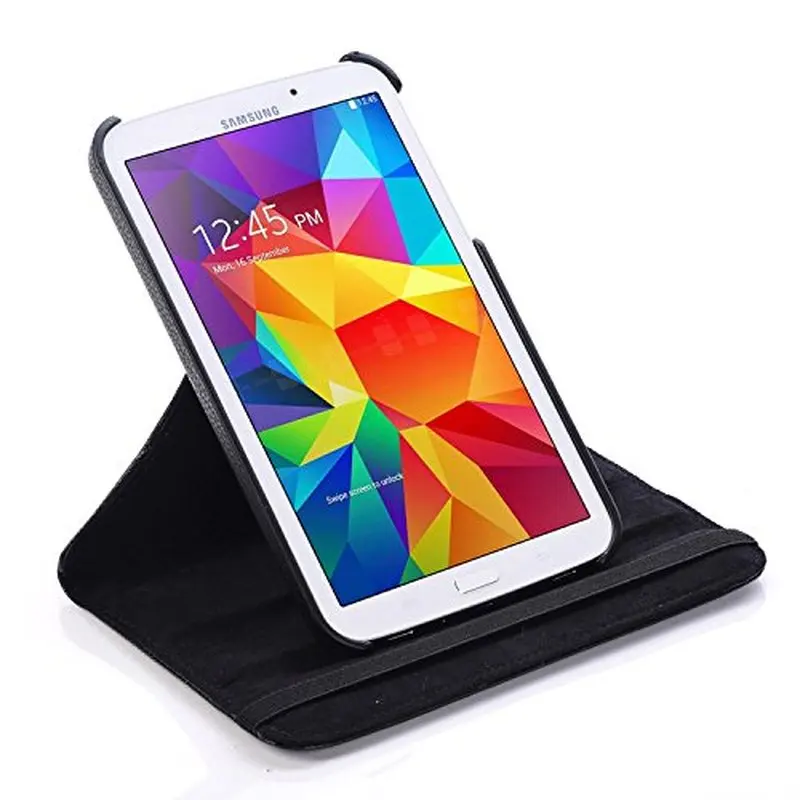 Funda de cuero PU para tableta Samsung Galaxy Tab 4, 8,0, T330, T331, 8,0 ", SM T330, T335, soporte protector, accesorios|Fundas de tablets libros electrónicos| - AliExpress