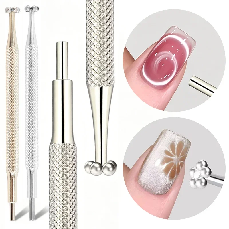 Stylo aimant double embout effet œil de chat pour vernis gel_voghion.com
