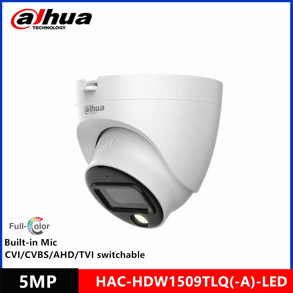 Dahua HAC-HDW1509TLQ(-A)-LED 5MP Full-color built-in Mic