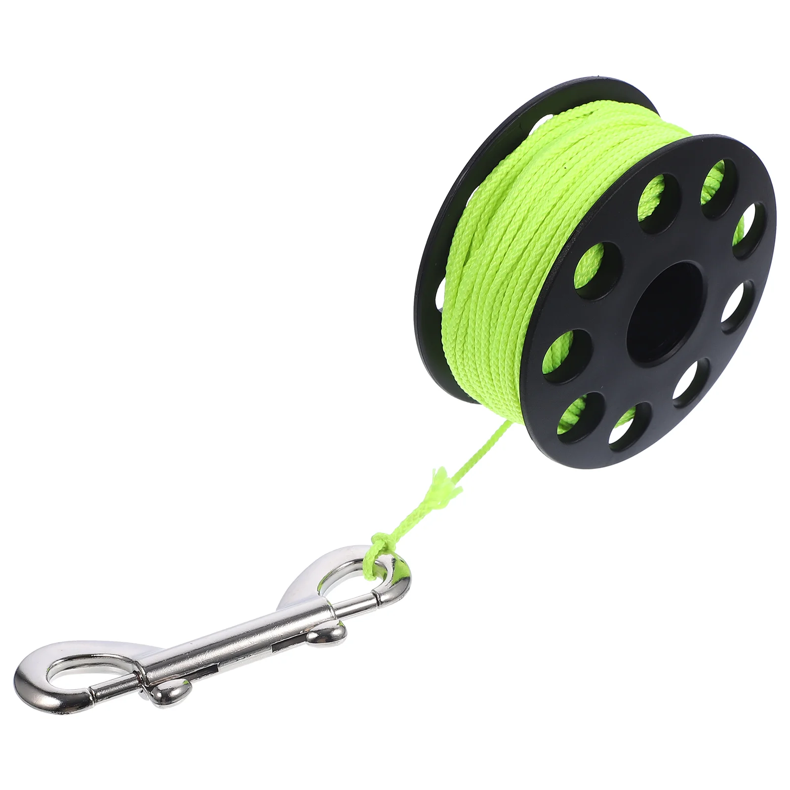 

Scuba Diving Wreck Reel Spool Finger Line Reels Cave Reel With Handle Snorkeling Underwater Water Sports Gear Snap Bolt Clip