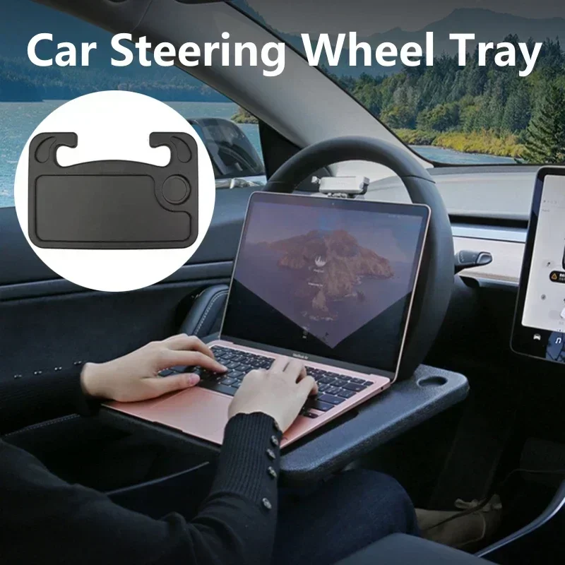 Car Mounted Desk Plate Notebook Stand Vehicle Storage Rack