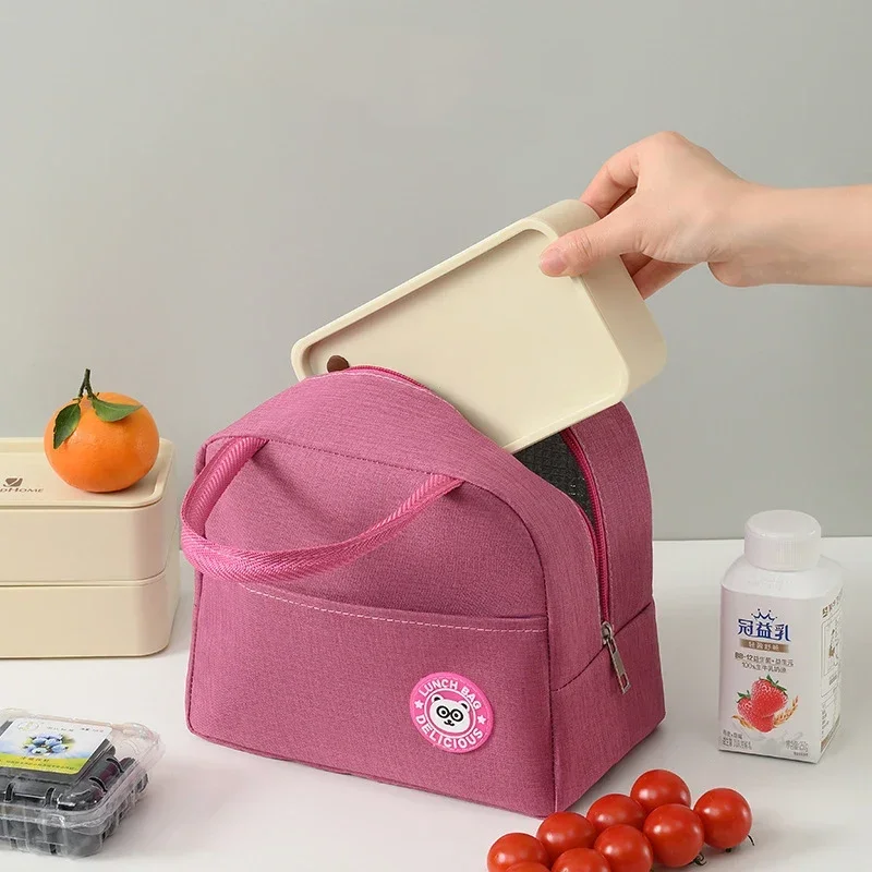 Lunch Bag Children Beer Large Capacity Tote Picnic Drink Thermal Portable Outdoor Office Food Bag