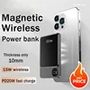 Magnetic Power Bank for IPhone 16 15 Magsafe Powerbank Ultra Thin 22.5W Fast Charging Portable Charger External Spare Battery 3