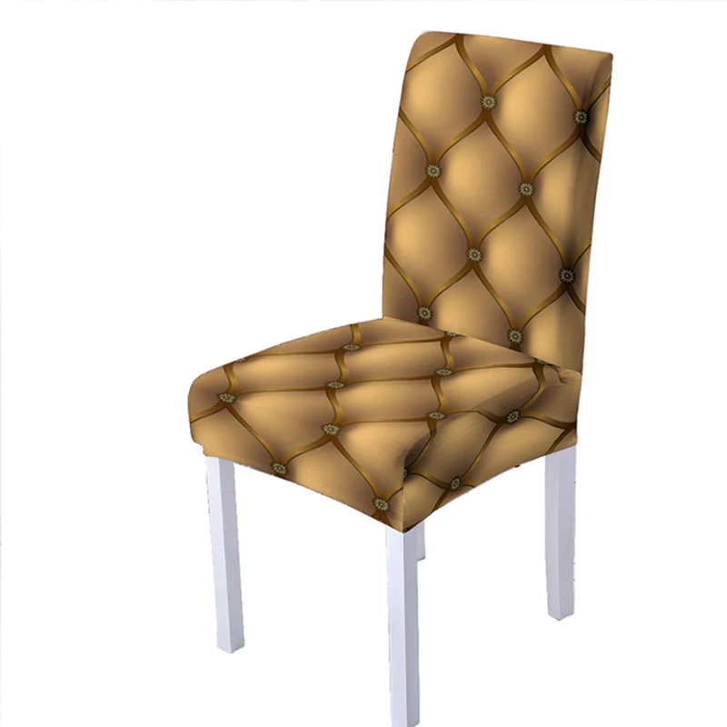 Elastic 3D Print Chair Cover 39 Chair And Sofa Covers